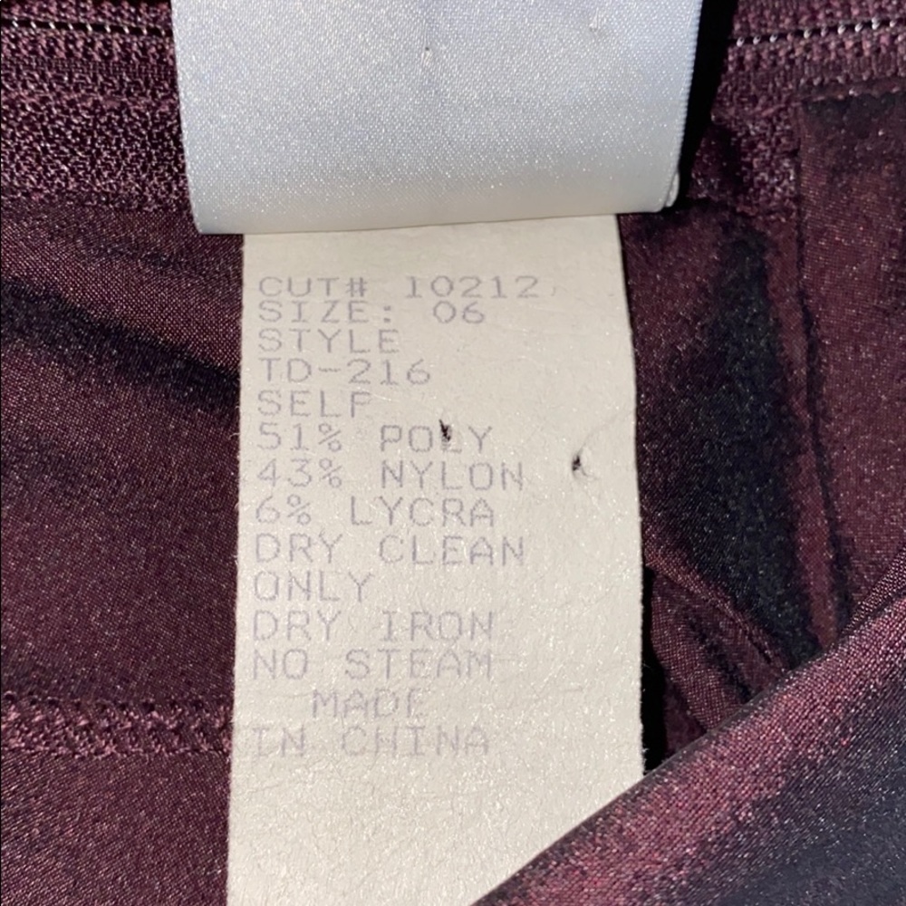 Burgundy Roused Top - Picture 5 of 5